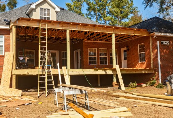 Sagging Deck Repair in Danville