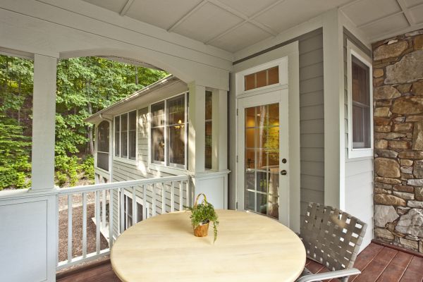 Covered Porch Installation in Danville