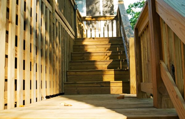 Deck Steps Replacement in Danville