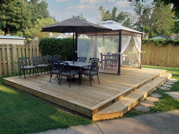 Platform Deck Construction in Danville