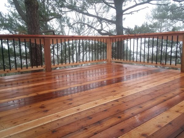Cost of Cedar Deck Repair in Danville